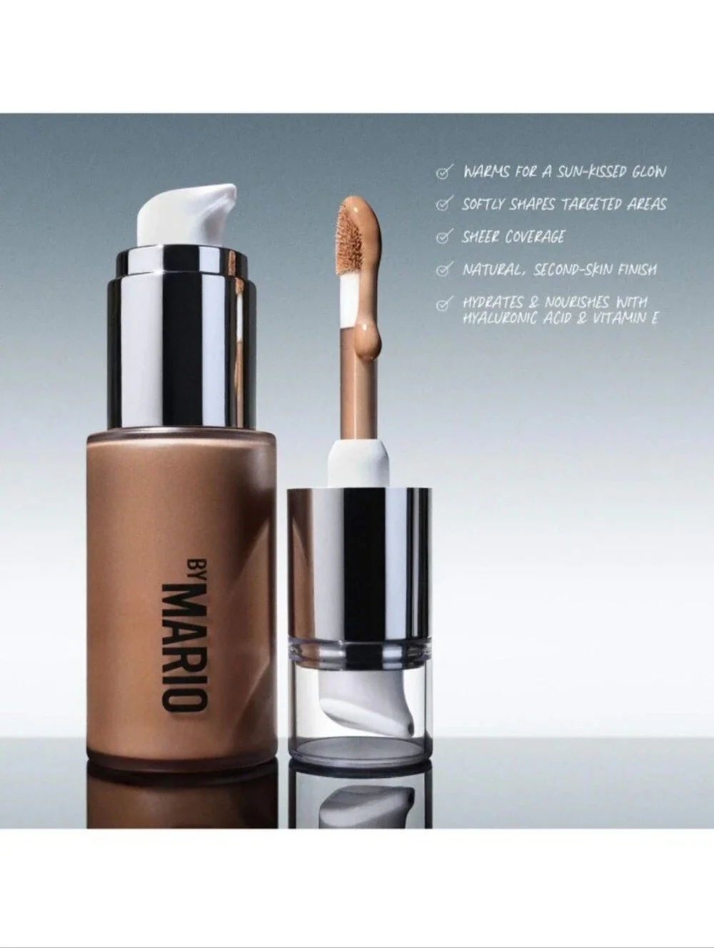 MAKEUP BY MARIO SoftSculpt Bronzing & Shaping Serum In Medium